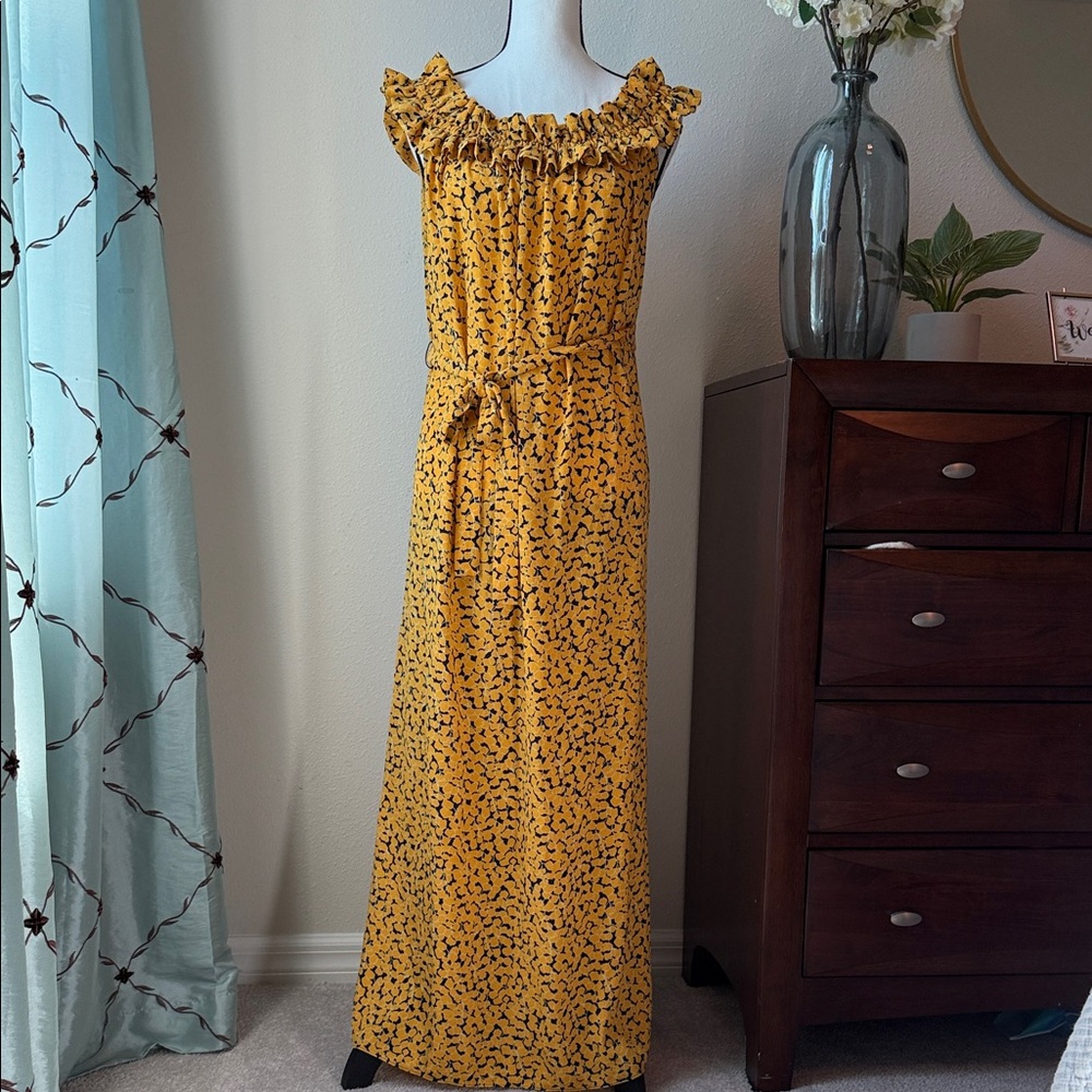 Michael Kors Maxi Dress Yellow